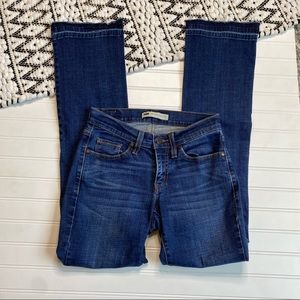 Levi’s curvy boot cut jeans